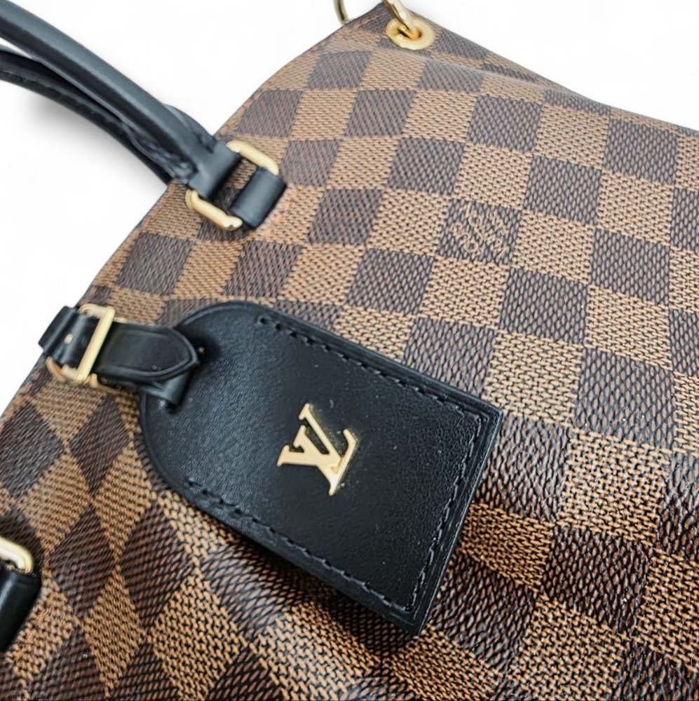 ✨️Excellent Condition Authentic Louis Vuitton Odeon Tote Pm Damier Ebene - Picture 4 of 16